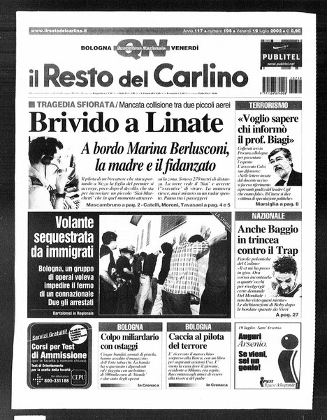 Il Resto del Carlino : giornale dell'Emilia